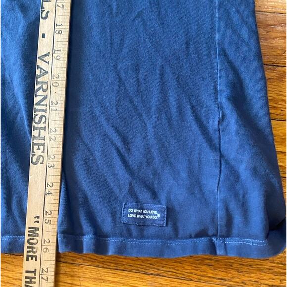 Life Is Good Crusher V Neck T Shirt Women’s XXL Blue Jay Bird on Branch Spring - Picture 7 of 7